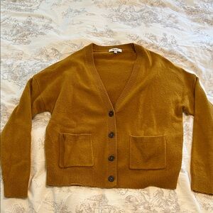 Madewell Cropped Cardigan Sweater